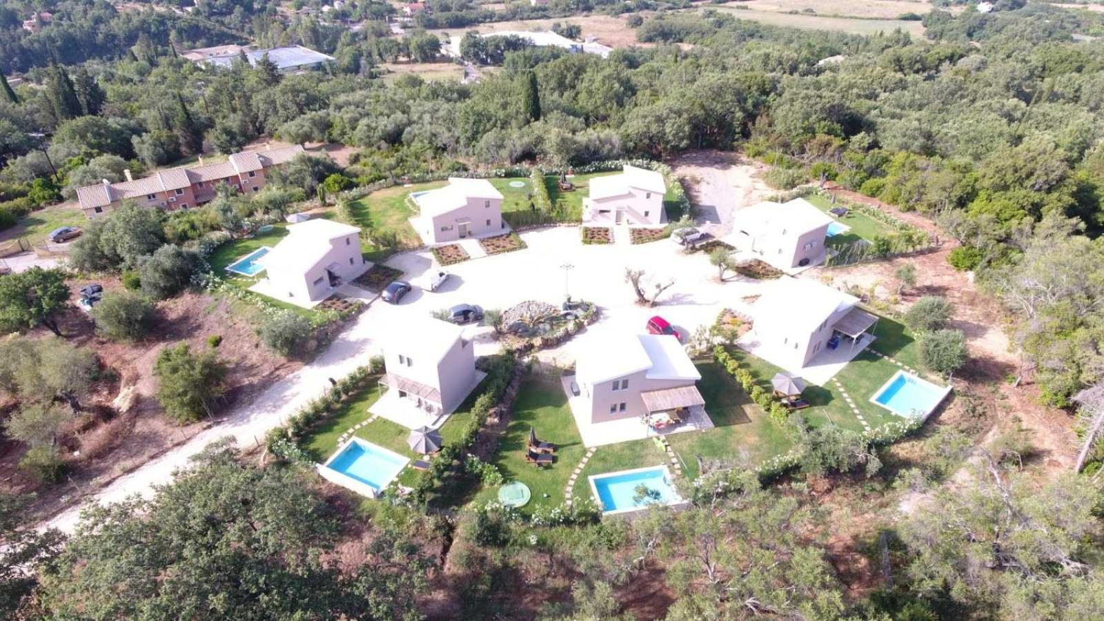 Villas Epta Karpi Complex Of 7 Luxury Villas Skriperon Zewnętrze zdjęcie